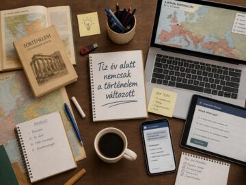 Digitális eszközök és hagyományos taneszközök a történelemtanításban