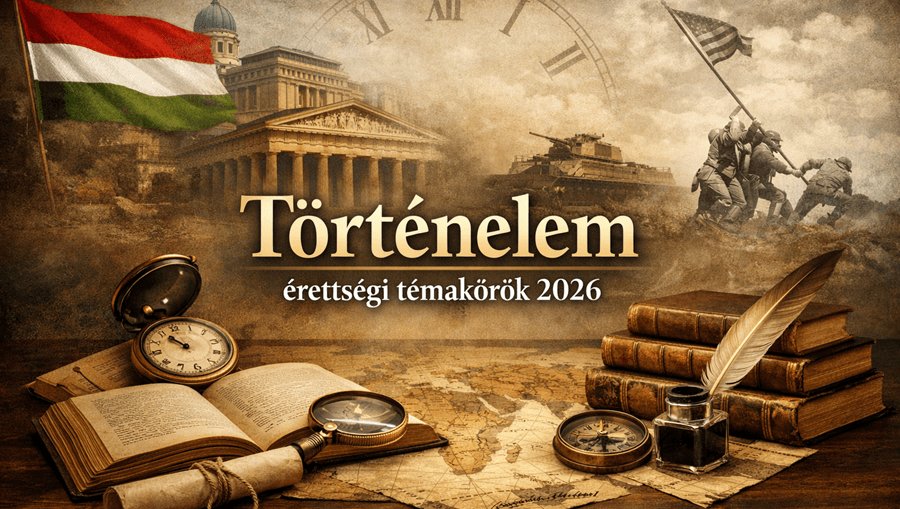 történelem érettségi témakörök